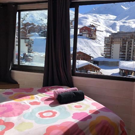 Studio Cosy Vue Montagne Val Thorens Exterior foto